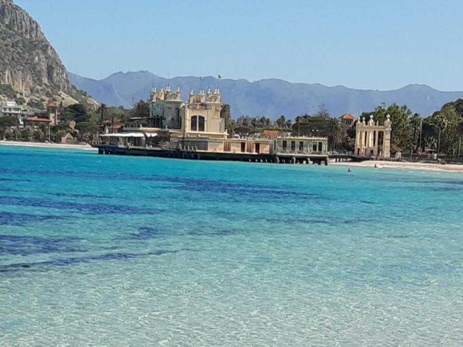 Villa Casa Giorgia Mondello Palermo Exterior foto